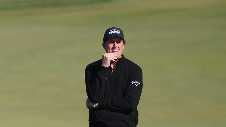 Golfer Phil Mickelson